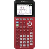 Texas Instruments TI-84 Plus CE Graphing Calculator in Radical Red