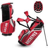 Team Effort Ohio State Buckeyes Hybrid Caddie Carry Golf Bag