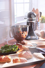 KitchenAid Artisan KSM150PS Stand Mixer, 5-Quart Tilt-Head Design with Pouring Shield, Cast Iron