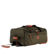 Brics X-Bag 21×22 Carry-On Rolling Duffle Bag in Violet