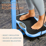 Lifepro TrimLite Whole Body Vibration Plate with Handlebars, 99 Speed Levels, Bluetooth Speaker, Resistance Bands and Remote for Exercise and Lymphatic Drainage Massage
