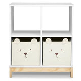 GAP babyGap Tate 4-in-1 Convertible Crib, GREENGUARD Gold Certified, Bianca White and Natural