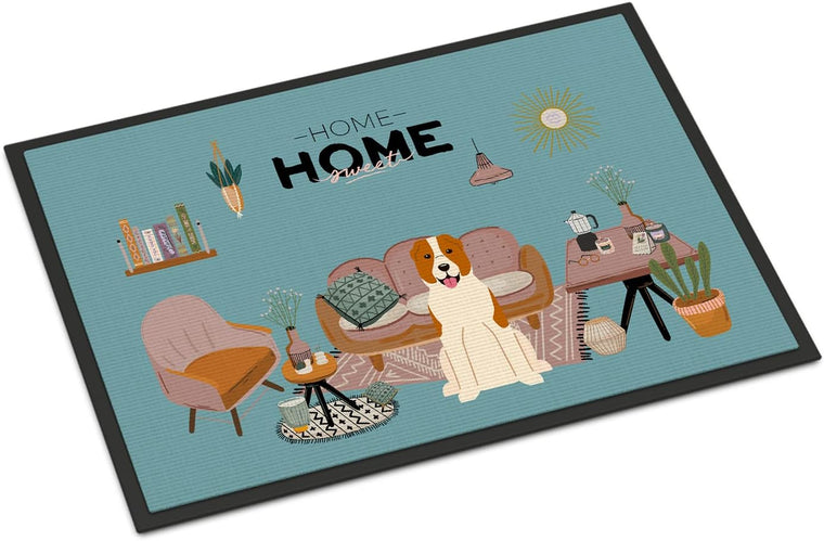 Carolines Treasures CK7894MAT Central Asian Shepherd Dog Doormat, 18×27 Inches, Washable Non-Slip Low-Pile Rug for Indoor or Outdoor Entryways