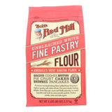 Bob’s Red Mill Unbleached White Fine Pastry Flour, 5 lb Case of 4
