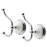Kingston Brass Bak1117orb Victorian Robe Hook Set, 2-Piece, Oil Rubbed Bronze