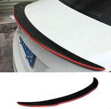 Red Line Carbon Fiber Rear Spoiler for Mercedes-Benz CLA45 AMG, W117/C117 CLA 250, 180 and 260, Mosion Auto FD Style