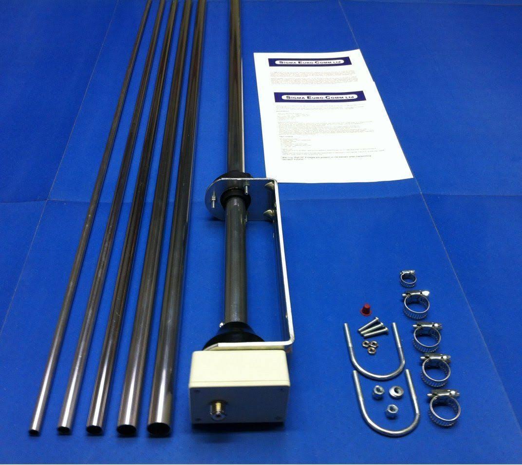 Sigma Eurocom SE-HF-X80 Vertical Radial-Free Antenna for 80 to 6 Metres