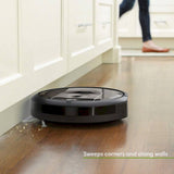 iRobot Roomba i7 Robot Vacuum, Model 7550, Wi-Fi Connected in Black