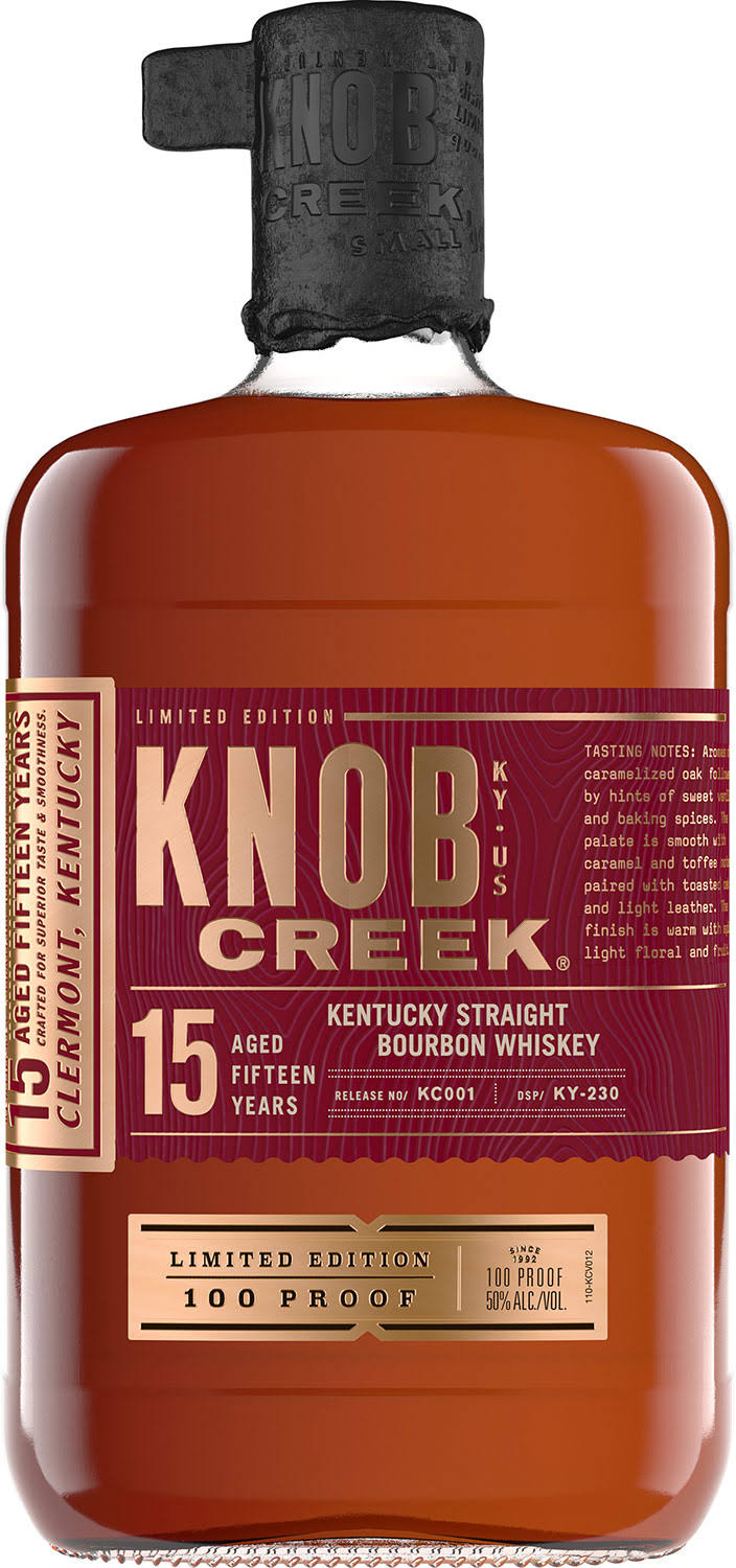 Knob Creek 15-Year Bourbon Whiskey