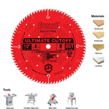 Freud LU85R012 Ultimate Cut-Off Blade, 12 Inch