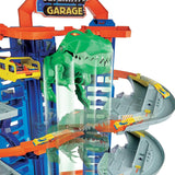 Hot Wheels City Robo T-Rex Ultimate Garage with Multi-Level Play, Storage for 100 Plus 1:64 Scale Cars, Ages 3 and Up