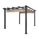 Aleko 9 x 9-Foot Fabric Replacement Pergola Canopy in Sand