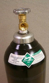 Full Welding Gas Cylinder Tank with 75% Argon and 25% CO2, 80 cu. ft., CGA 580