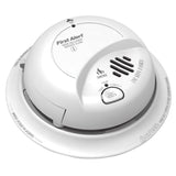 First Alert BRK SC9120B Hardwired Combination Smoke and Carbon Monoxide Alarm with Battery Backup