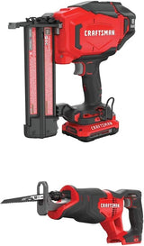 CRAFTSMAN V20 Cordless Brad Nailer Kit with 18GA Nail Capacity, CMCN618C1
