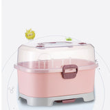Countertop Baby Bottle Drying Rack and Organizer with Pacifier, Nursing, Cutlery, Bottle, and Water Cup Storage
