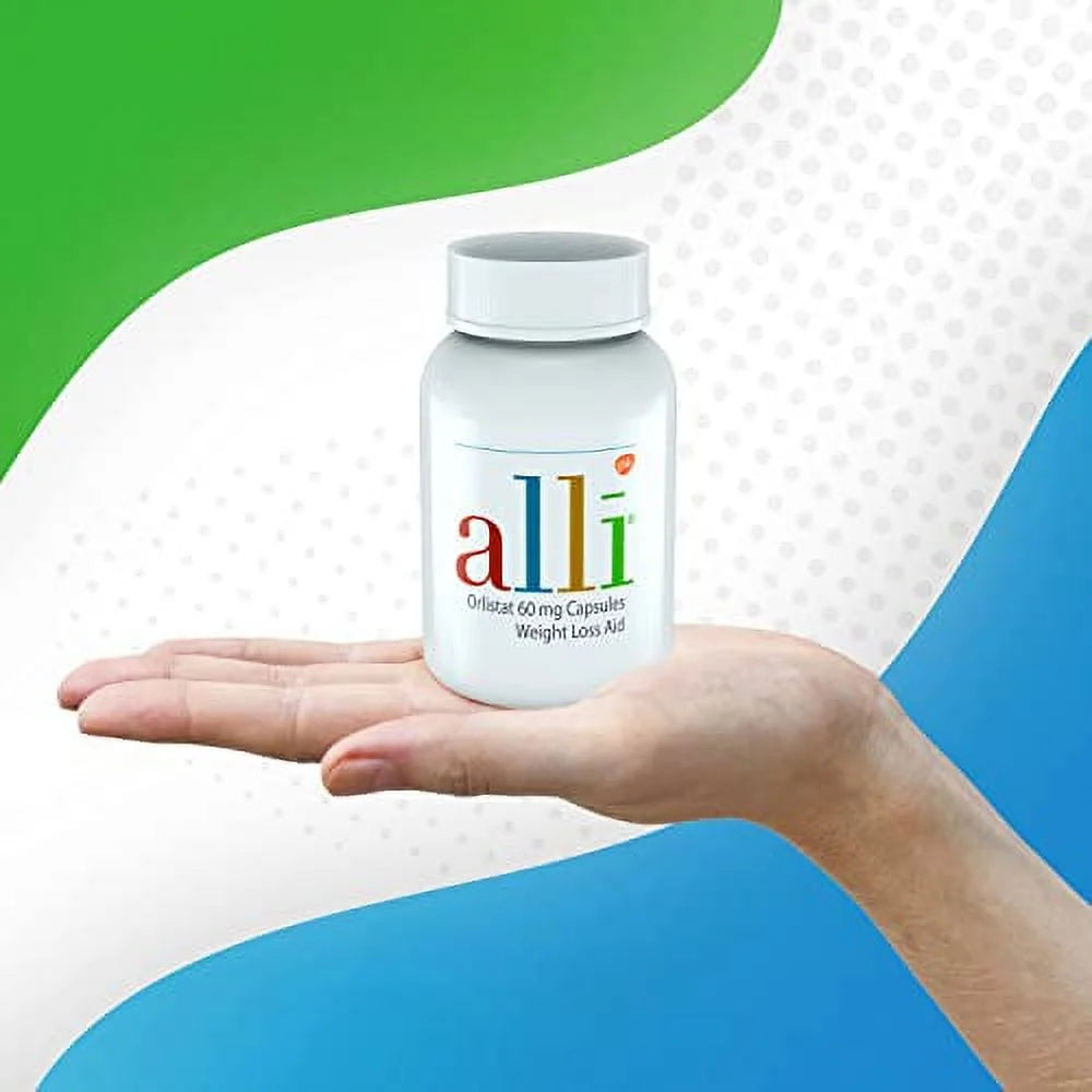 alli Orlistat 60mg Weight Loss Capsules, Diet Supplement, 170-Count Pack