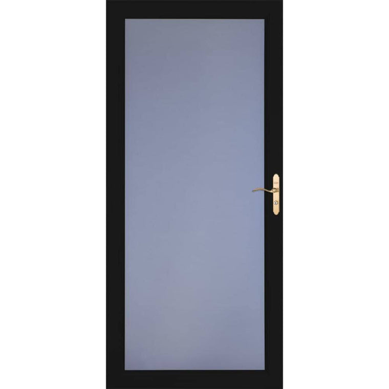 Larson Signature Classic Full-View Aluminum Storm Door, 32 in. x 81 in., Black, Model 1490405107