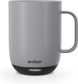 Ember Temperature Control Smart Mug 2, 14 Oz App-Controlled Heated Coffee Cup with Improved Design & 80-Minute Battery Life, White