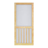 Timber WTIM36PT Wood Screen Door with 5-Bar Design, 36 x 80 in.