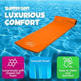 TRC Recreation Foam Pool Float, 1.25-Inch Floating Water Lounger for Swimming and Splashing