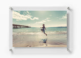 Wexel Art Clear and Silver Double-Panel Floating Frame Hardware, 21 x 27 in. Frame for 18 x 24 in. Art and Photos
