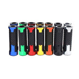 Worldmotop 7/8′′ Motorcycle and Mountain Bike Handlebar Grips for Ducati Monster 695, 696, 796, 620, 400, 600, M600, M620, Racing Replacement Hand Bar Grips