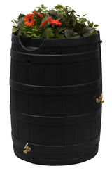 Good Ideas Rain Wizard 65 gal. Rain Barrel with Black Finish