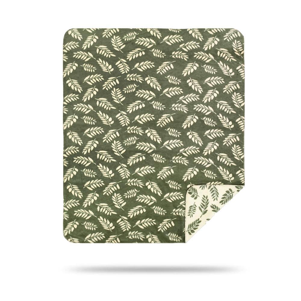 Denali Fern Double-Sided Throw, 70 H x 60 W x 0.25 D
