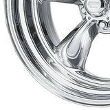 American Racing Torq Thrust II Polished Wheel, 15×7, 5×120.65, -6 mm
