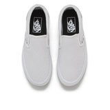 Vans Classic Perf Leather Slip-On Shoes, White, Size 5.5