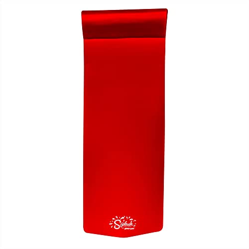TRC Recreation Foam Pool Float, 1.25-Inch Floating Water Lounger for Swimming and Splashing
