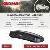Yakima SkyBox NX XL 18-Cubic-Foot Rooftop Cargo Carrier with Hard Shell, SKS Lock, and Black Finish