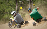 Razor DXT Drift Trike with Three-Wheel Design, Black/Yellow