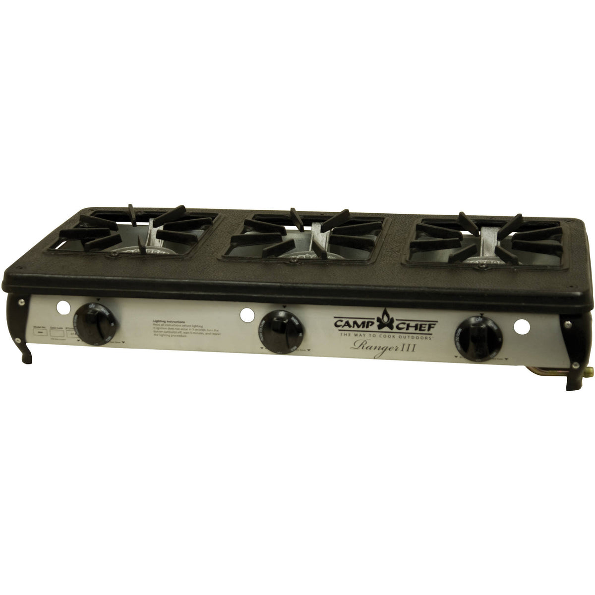 Camp Chef Ranger III Outdoor Stove with 3 Burners