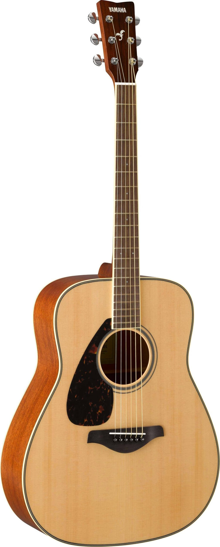 Yamaha FG820L Natural Acoustic Guitar Designed for Left-Handed Players
