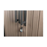Rubbermaid Large Vertical Outdoor Storage Shed with 52 cu. ft. Capacity