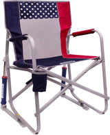 Red Freedom Rocker Outdoor Chair by GCI