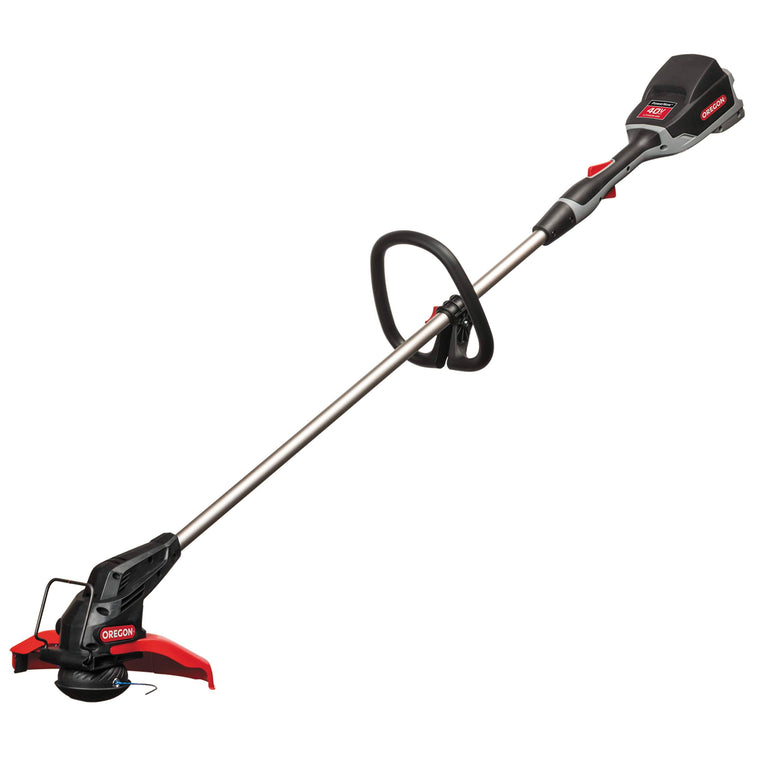Oregon Cordless 40V Max ST275 Trimmer and Edger Kit with 2.6 Ah Battery, Charger & Gator Speed Load System, 590498