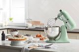 KitchenAid Artisan KSM150PS Stand Mixer, 5-Quart Tilt-Head Design with Pouring Shield, Cast Iron