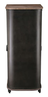Howard Miller 547915 Brayton Wine and Bar Cabinet Door Organizer Trays, Small Brown