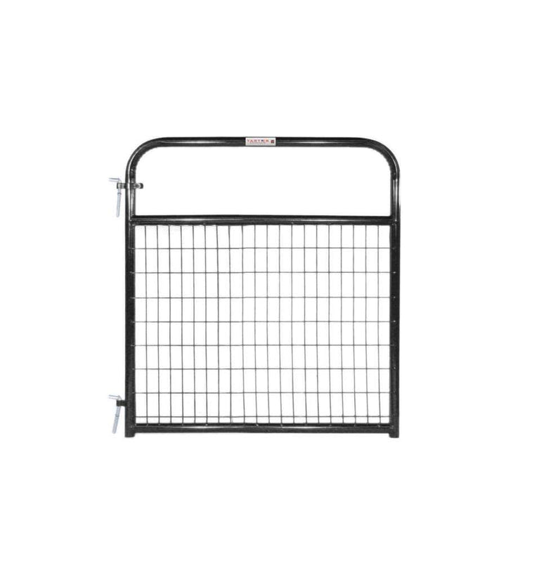 Tarter WFGBL4 Wire-Filled Farm Gate, Black, 4 ft.