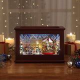 Mr. Christmas Heirloom Music Box for Christmas Décor and Seasonal Display