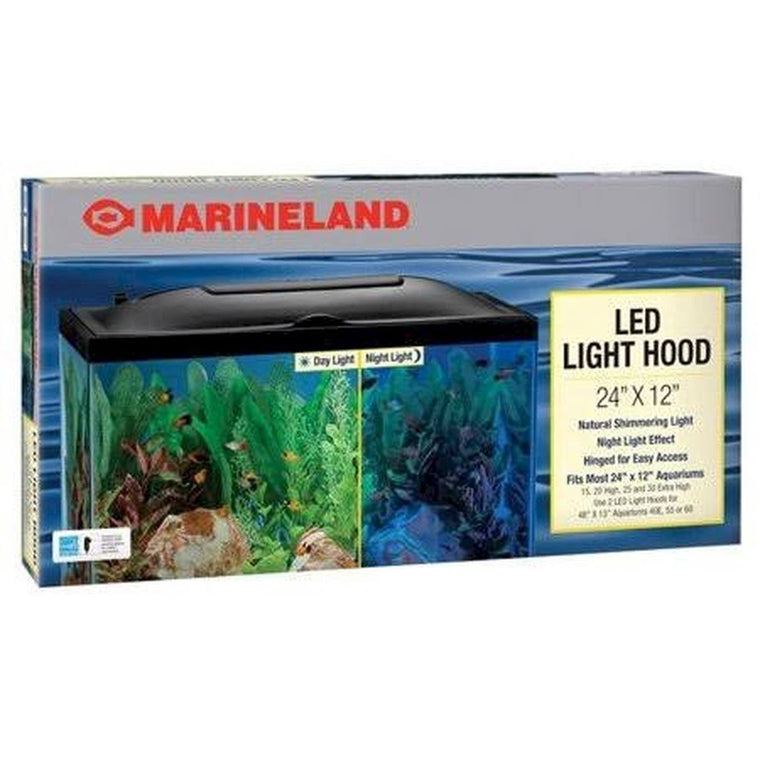 24-Inch Long by 12-Inch Wide LED Aquarium Light Hood, Marineland