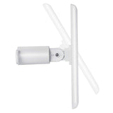 Ring Spotlight Cam Battery Security Camera with Solar Panel Bundle, 1-Pack in White