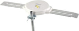 Lava Omnipro HD-8008 360-Degree HDTV Antenna with Mounting Pole, Omni-Directional Attic or Roof Installation for 4K and 1080P Reception