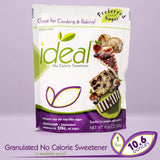 Ideal Xylitol Granulated Sweetener, No-Calorie Natural Non-GMO Keto-Friendly Sugar Substitute, 6 Pouches with 10.6 Ounces Each