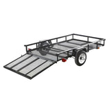 5X8G Carry-On Utility Trailer, 5 ft x 8 ft, Designed with Rear Gate