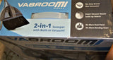 VaBroom 2-in-1 Cleaning Tool with Integrated Vacuum and Powerful Broom Design