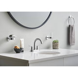 Grohe Veletto 20582000 Starlight Chrome Bathroom Faucet with 4-Inch Centerset and 2 Handles